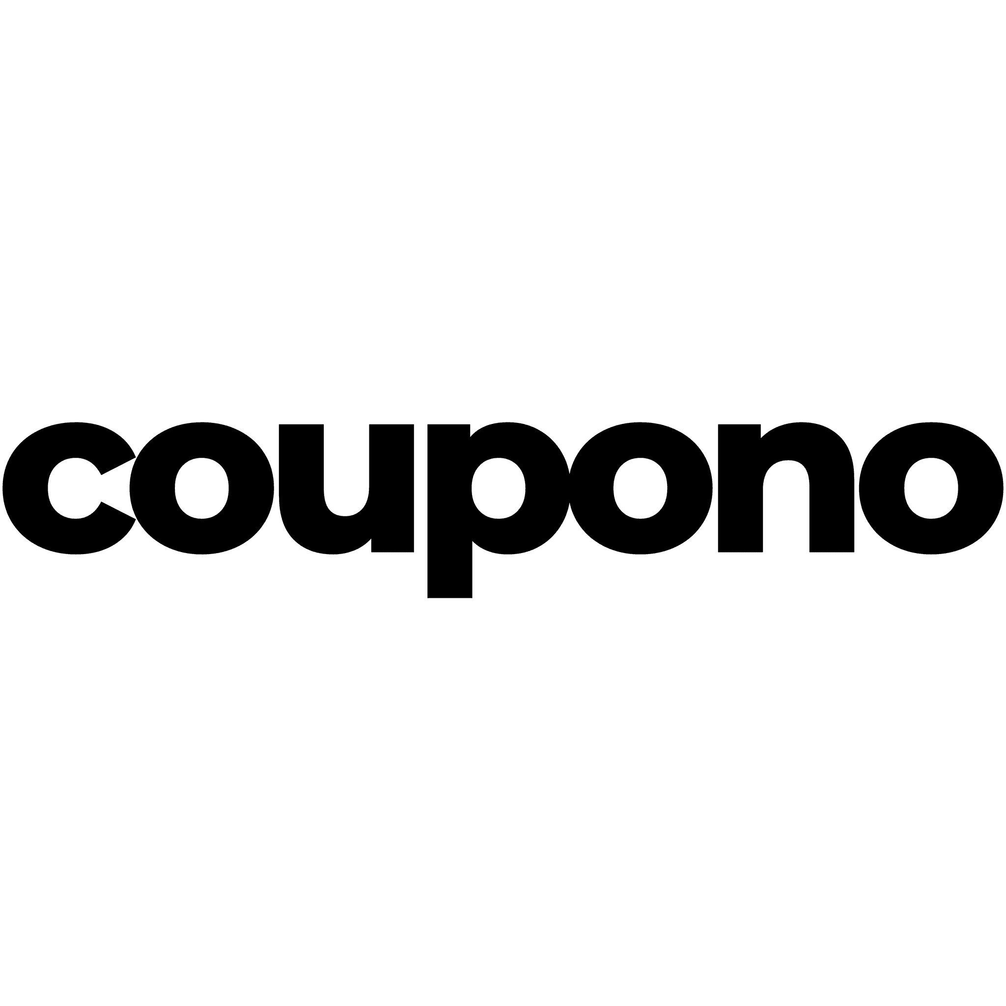 Coupono Logo - Black Text